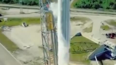 This Is How NASA's Water Jet System Protects A Rocket Launch