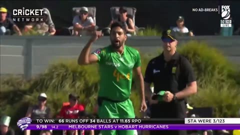 Every one of Haris Rauf's blistering wickets from maiden BBL _ KFC BBL_09