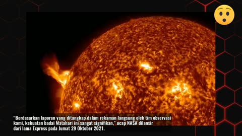 NASA informs that there will be a solar storm at the end of 2021