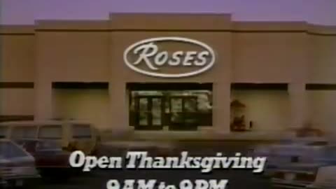 November 1987 - Roses Open for Thanksgiving