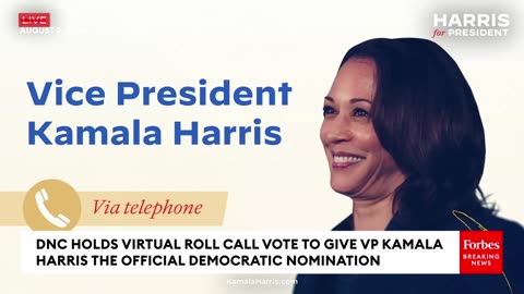 Kamala calls DNC Chair after winning the nominations
