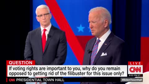Biden Signals Support For Altering, Getting Rid Of Filibuster