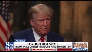 President Donald Trump Interview with Bret Baier PART 1