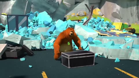 ,Bear Adventures with Lemmings and High-Tech Gadgets