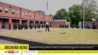 Nick Adderley- Chief constable of Northamptonshire Police found guilty of gross misconduct Sky News