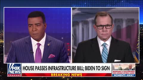 Breaking News: House passes $1.2T infrastructure bill that will be sent to Biden's desk