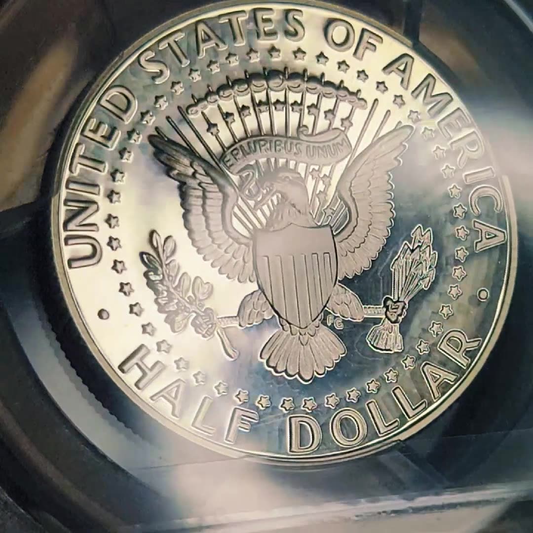 Graded 1999 Silver Kennedy Half Dollar #Coin #money #trending #viralvideo #pcgs #Silver #numismatics