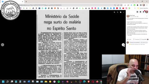 O surto de malária e outras doenças após as intensas chuvas de 1971.