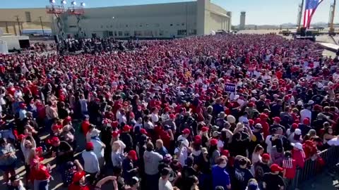 Trump Arizona rally.