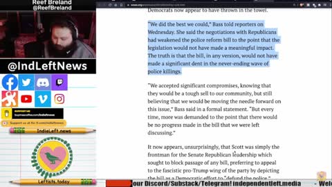 Reacting to "Congress Won't Reform Police Through Funding": a clip from How Did We Miss That? Ep 05
