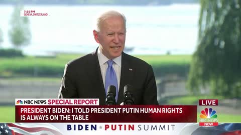 Biden gave Puttein 16 major places to hit in the USA