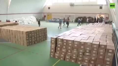 Delivered 100 tons of humanitarian aid to civilians of the Kharkiv region.