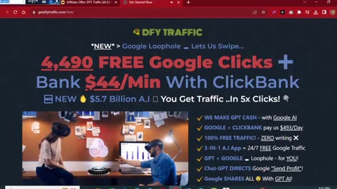 DFY Traffic (AI Edition)- make money registration free