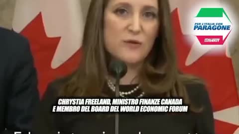 Chrystia Freeland against truckers