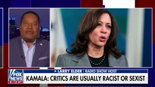 Larry Elder reacts to Kamala saying the greatest national security threat is democracy