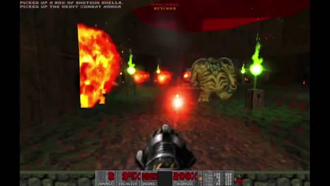 Brutal Final Doom - Plutonia Experiment - Ultra Violence - The Crypt (Level 13) - 100% Completion
