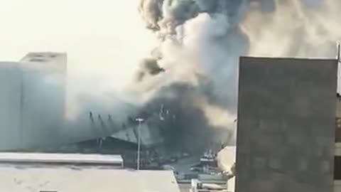 Films of the Beirut Port explosion in Lebanon from multiple angles 4/8/2020
