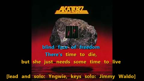 Alcatrazz - Too Young To Die, Too Drunk To Live [chemical karaoke]