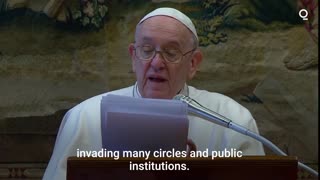 Pope Francis speaks out against cancel culture