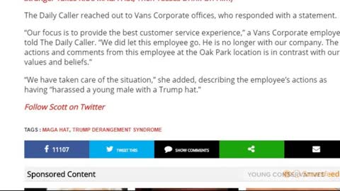 Vans Employee Harrasses Trump Supporter And Gets Fired