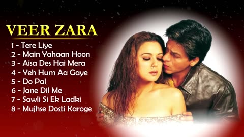 Veer Zaara Veer Zaara All Songs Shahrukh Khan Preity Zinta #evergreenhits #jukebox #bollywood