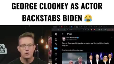 TRUMP BREAKS INTERNET WITH HYSTERICAL MEME TORCHING GEORGE CLOONEY AS ACTOR BACKSTABS BIDEN