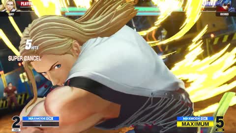 Andy Bogard vs Krohnen (Hardest AI) - KOF XV