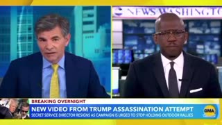 ABC said Frantic seconds after the Government tried to Kill former President Trump.