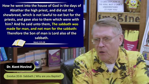 Exodus 20:8- Sabbath / Why are you Baptist?