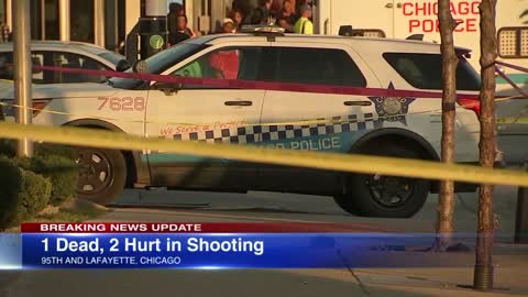 1 dead, 2 wounded in shooting outside Chicago McDonald's