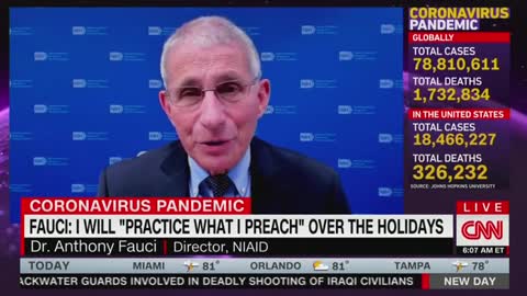 Dr. Fauci Complains About Not Being Able to Spend Time With Family