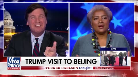 Tucker Carlson asks Donna Brazile about feeding debate questions to Hillary Clinton