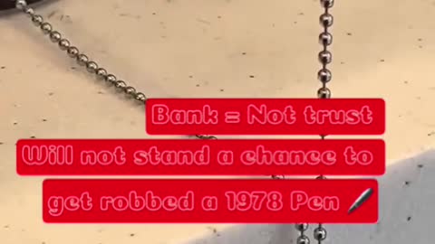 Bank with no trust