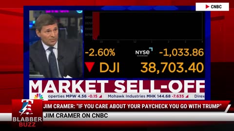 Jim Cramer: "If You Care About Your Paycheck You Go With Trump"