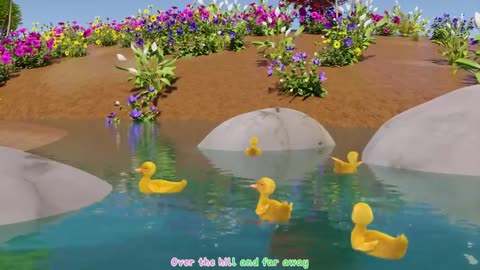 Five Little Ducks - Nursery Rhymes & Kids Songs - IshKids