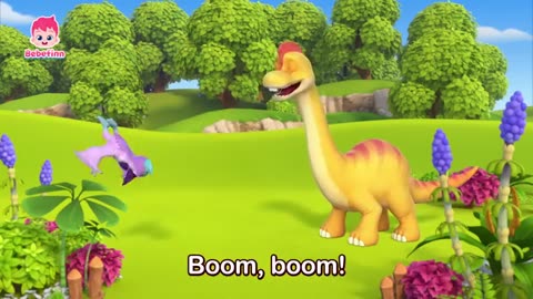 Dino Finger and The Dino World Song Series CompilationㅣBebefinn Nursery Rhymes for Kids