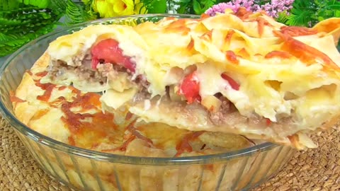 CAREFULLY! THIS RECIPE HAS TAKEN YOUTUBE! Few people know the secret. DELICIOUS ACHMA PIE! JUST BOMB