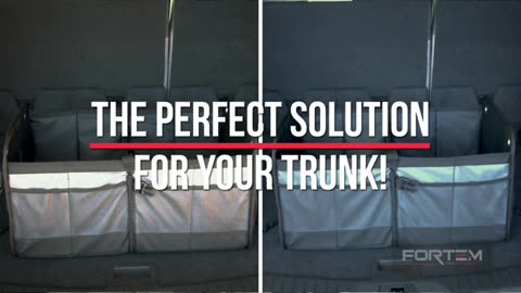 Car Trunk Organizer, SUV Trunk Organizer, Car Storage Organizer