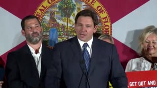 DeSantis Destroys Biden During Victory Speech