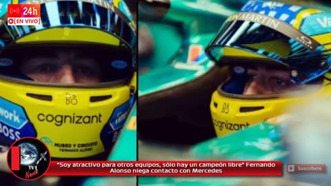 "Soy atractivo para otros equipos, sólo hay un campeón libre" Alonso niega contacto con Mercedes