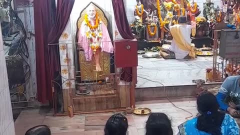 WORSHIP OF HINDU GODESS JAGADHATRI DEVI.