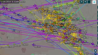 the Big Brother View of Phoenix Air traffic - Jan 21 2024 -