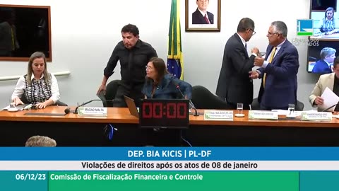 Bia kicis: Violações dos direitos humanos aos atos do 08 de janeiro -- 06/12/23.