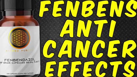 THE BENIFITS OF FENBENDAZOL, ANTI PARASTIC, ANTI CANCER, ANTI VIRAL, ANTI FUNGAL, CURES THE COLD,