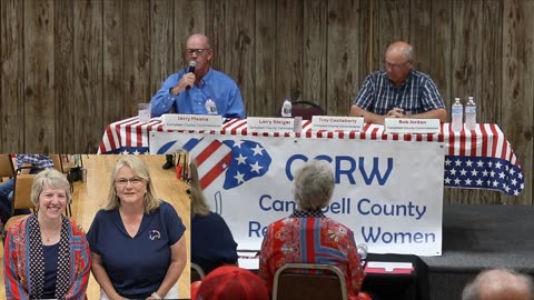 CCRW 2024 Primary Debate - County Commissioners (July 18, 2024)