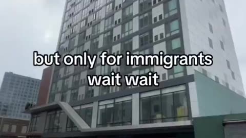 Only New Buildings Are For Illegal Immigrants