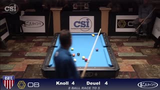 Deuel vs Knoll ▸ 2015 US Bar Table 8-Ball Championship