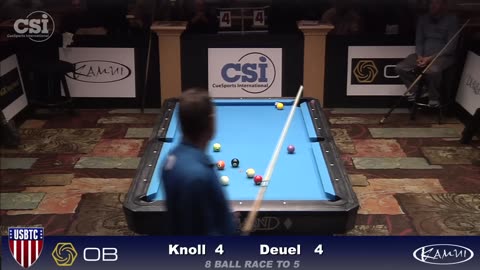 Deuel vs Knoll ▸ 2015 US Bar Table 8-Ball Championship