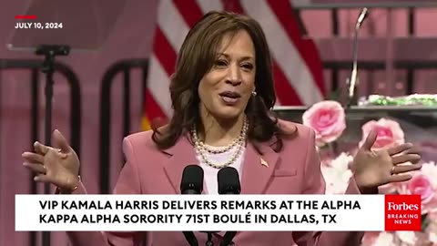 VP Kamala Harris Delivers Keynote Speech At Alpha Kappa Alpha Sorority 7-10-2024