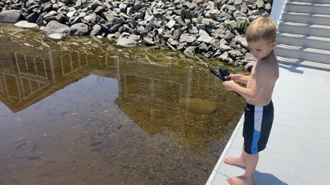 Fishing Frustration Begins at an Early Age